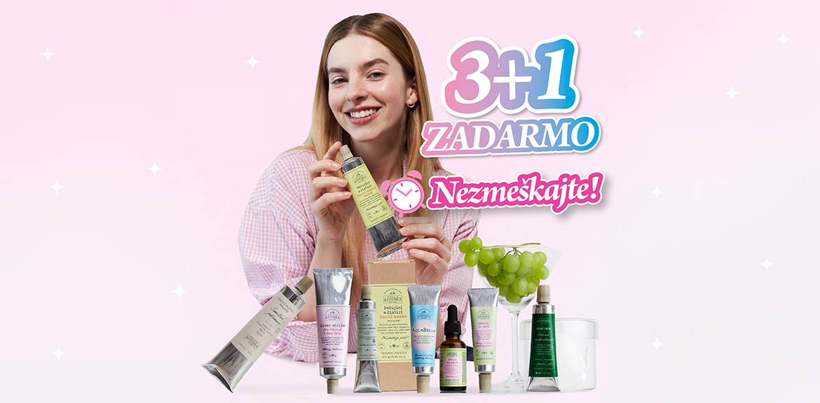 Doprajte si obľúbenú starostlivosť s akciou 3+1 zadarmo