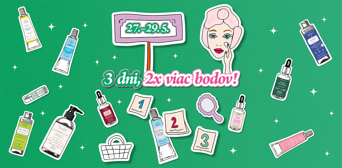 3 dni, 2× viac bodov 💚 Oslávte s nami príchod retinolových sér