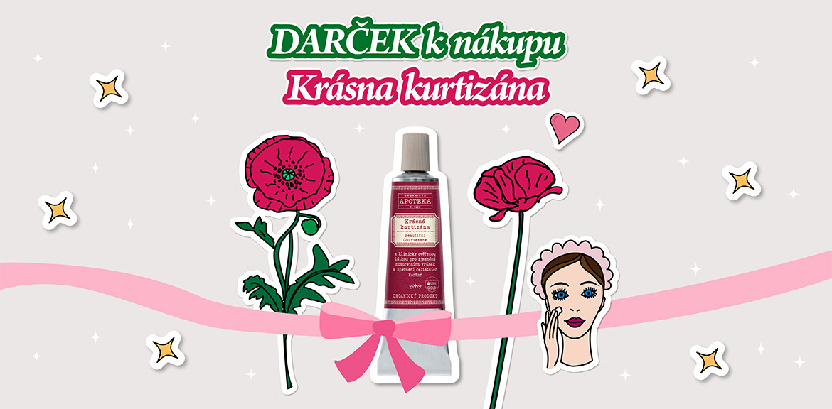 Krásna kurtizána, anti-age starostlivosť ako darček k nákupu