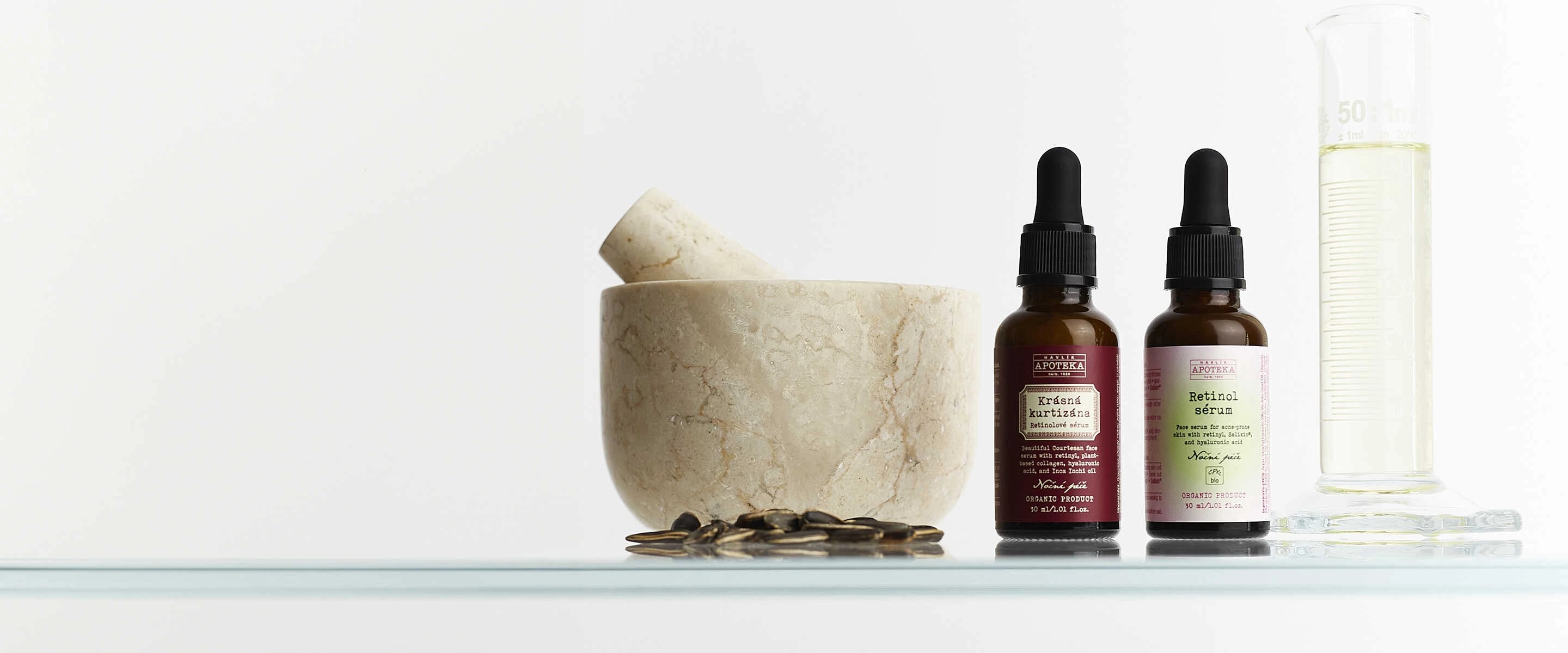 Serum z retinolem