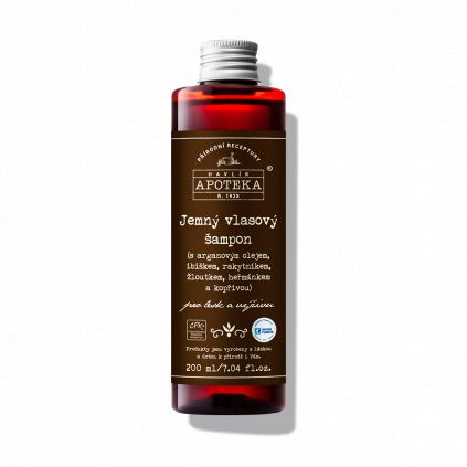 Jemný vlasový šampon pro suché vlasy 200 ml od Havlíkovy apotéky