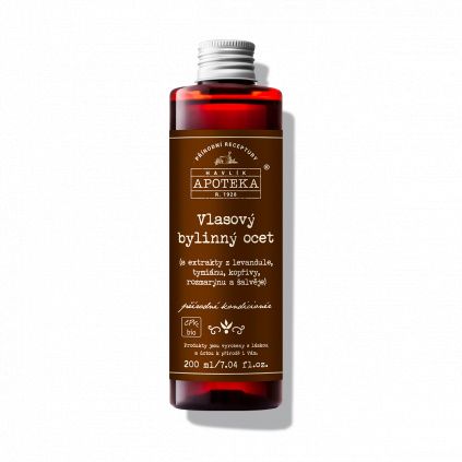 Bylinný ocet na vlasy 200 ml od Havlíkovy apotéky