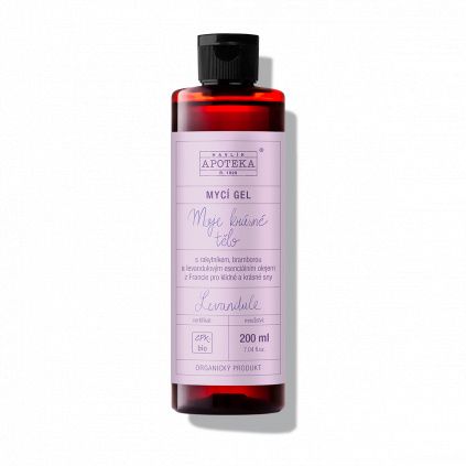 Mycí gel Moje krásné tělo - Levandule 200 ml od Havlíkovy apotéky